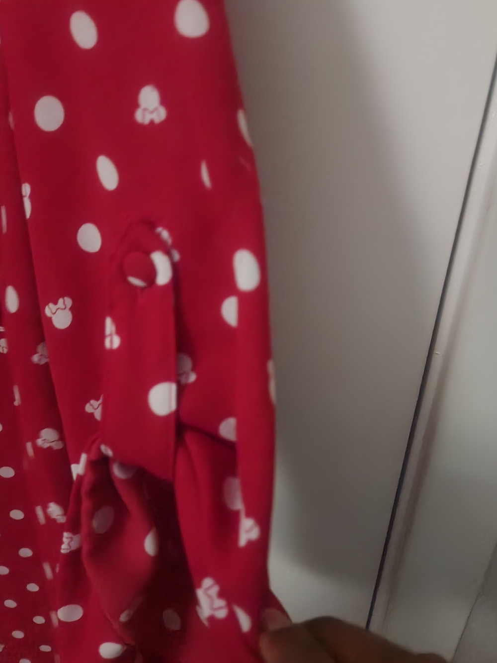 torrid Disney Minnie Red Polka Dot Harper Blouse - Picture 6 of 7
